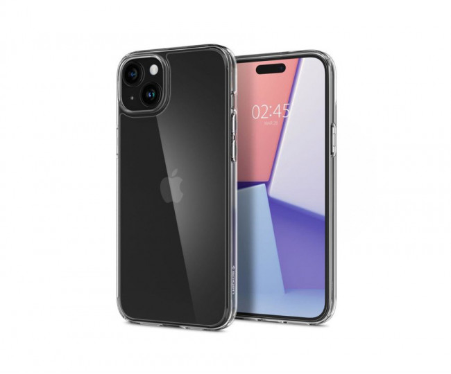 Чехол Spigen для iPhone 15, Air Skin Hybrid, Crystal Clear